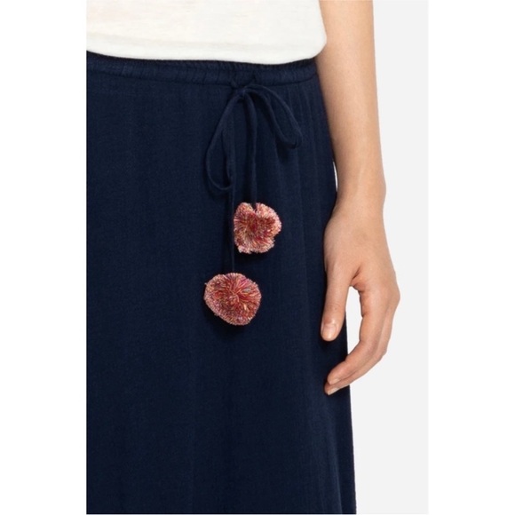 NWT Johnny Was Calme Easy Gauze Skirt Black Boho Resortwear - Picture 4 of 16